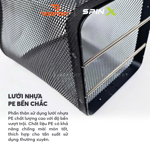 Cây Nhặt Bóng Pickleball/ Tennis Dạng Lưới SpinX Chính Hãng